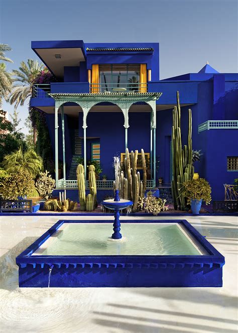 blue yves saint laurent marrakech|yves saint laurent museum.